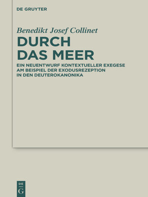 cover image of Durch das Meer